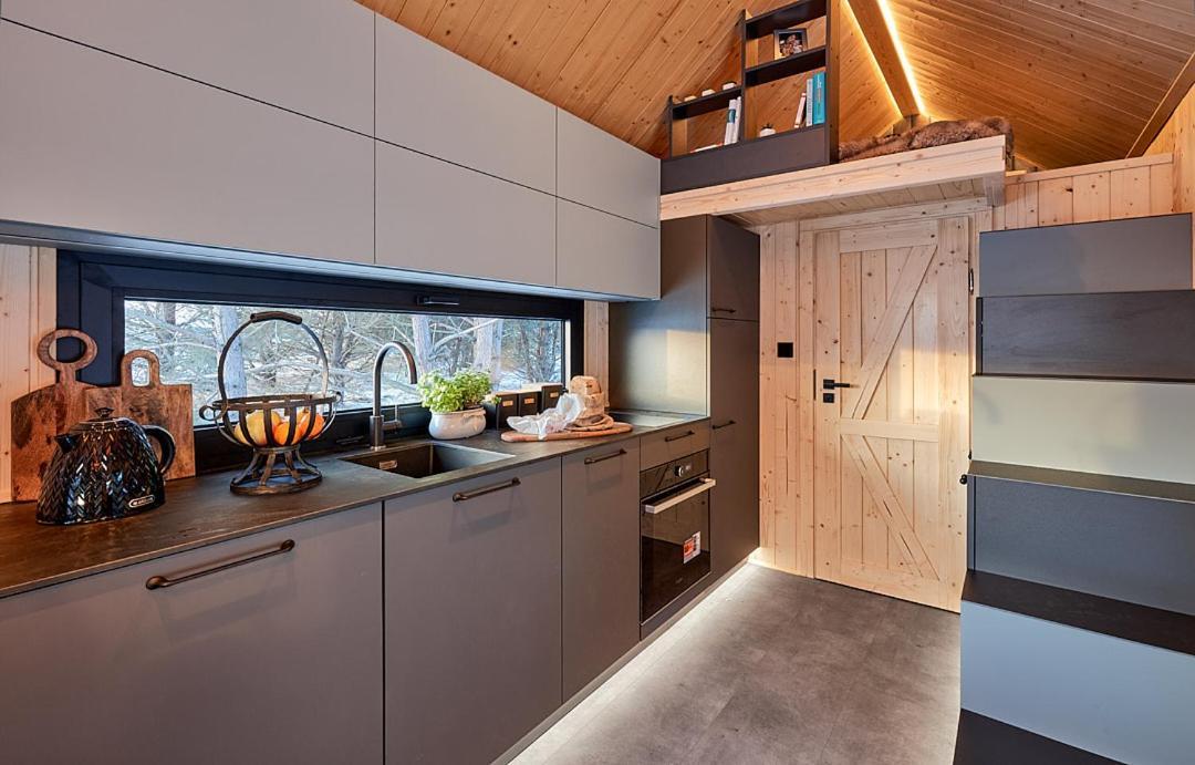 Lieblingsplatz Parey - Tiny House Apartment Bagian luar foto